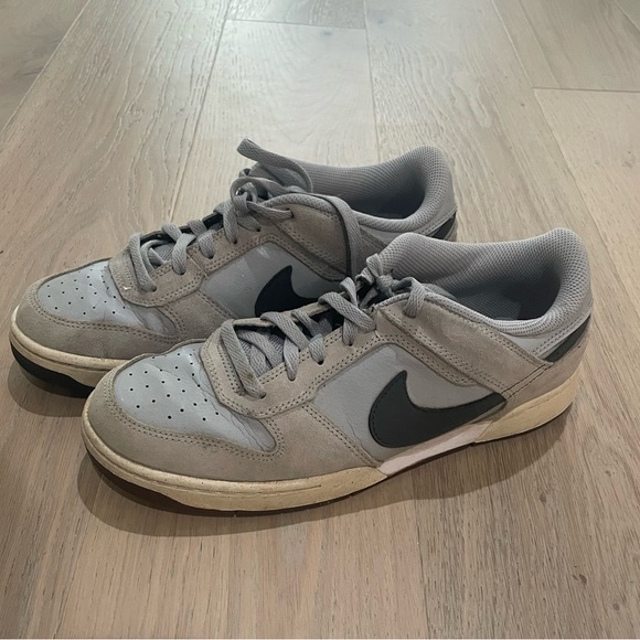 2012 Nike Renzo 2 Mens 8.5 Skateboard Low Suede Leather Gray Black - Picture 1 of 12